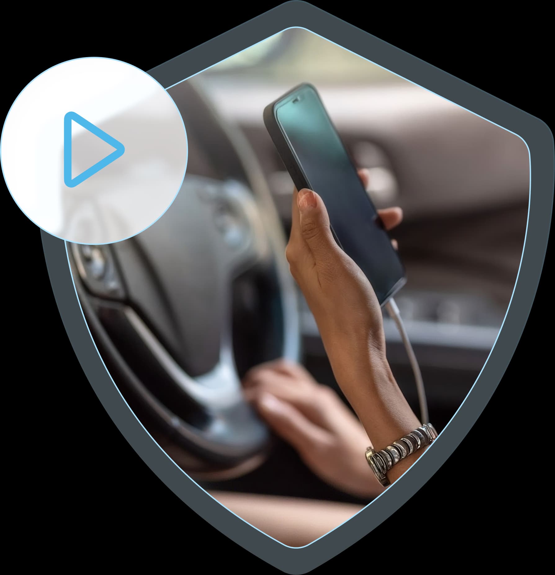 Secure streaming on an iPhone while travelling