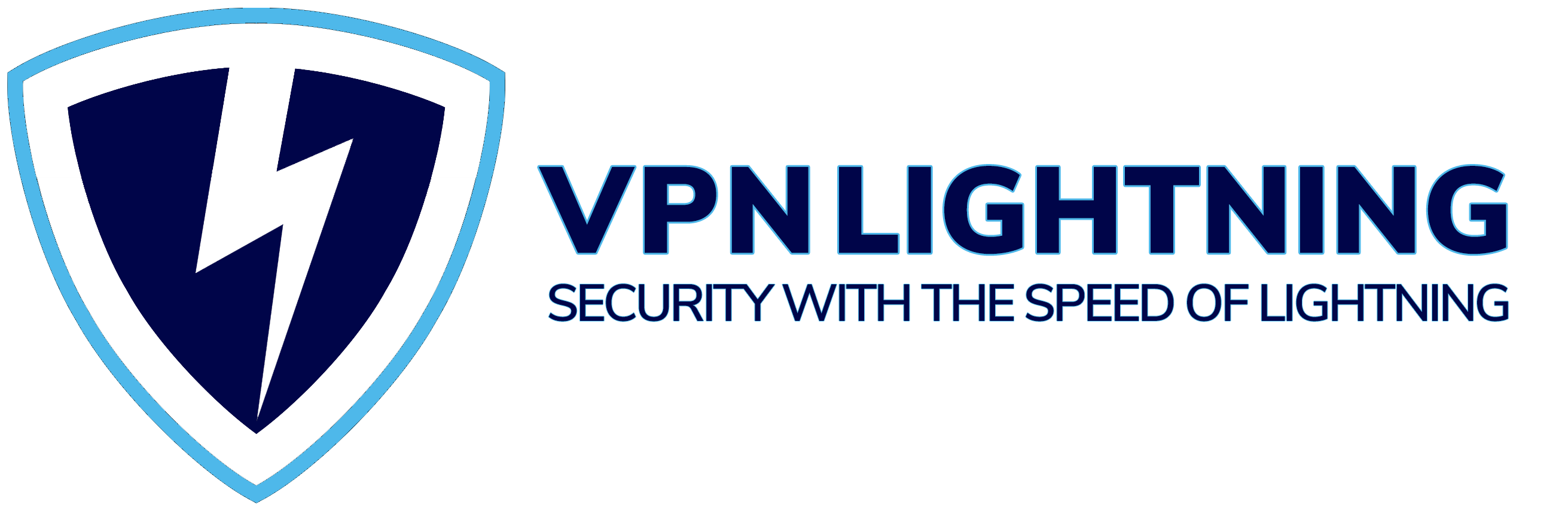 VPN Lightning Logo Blue Concept 2 1