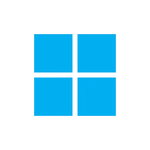 Microsoft Store logo in black with a white window pane
