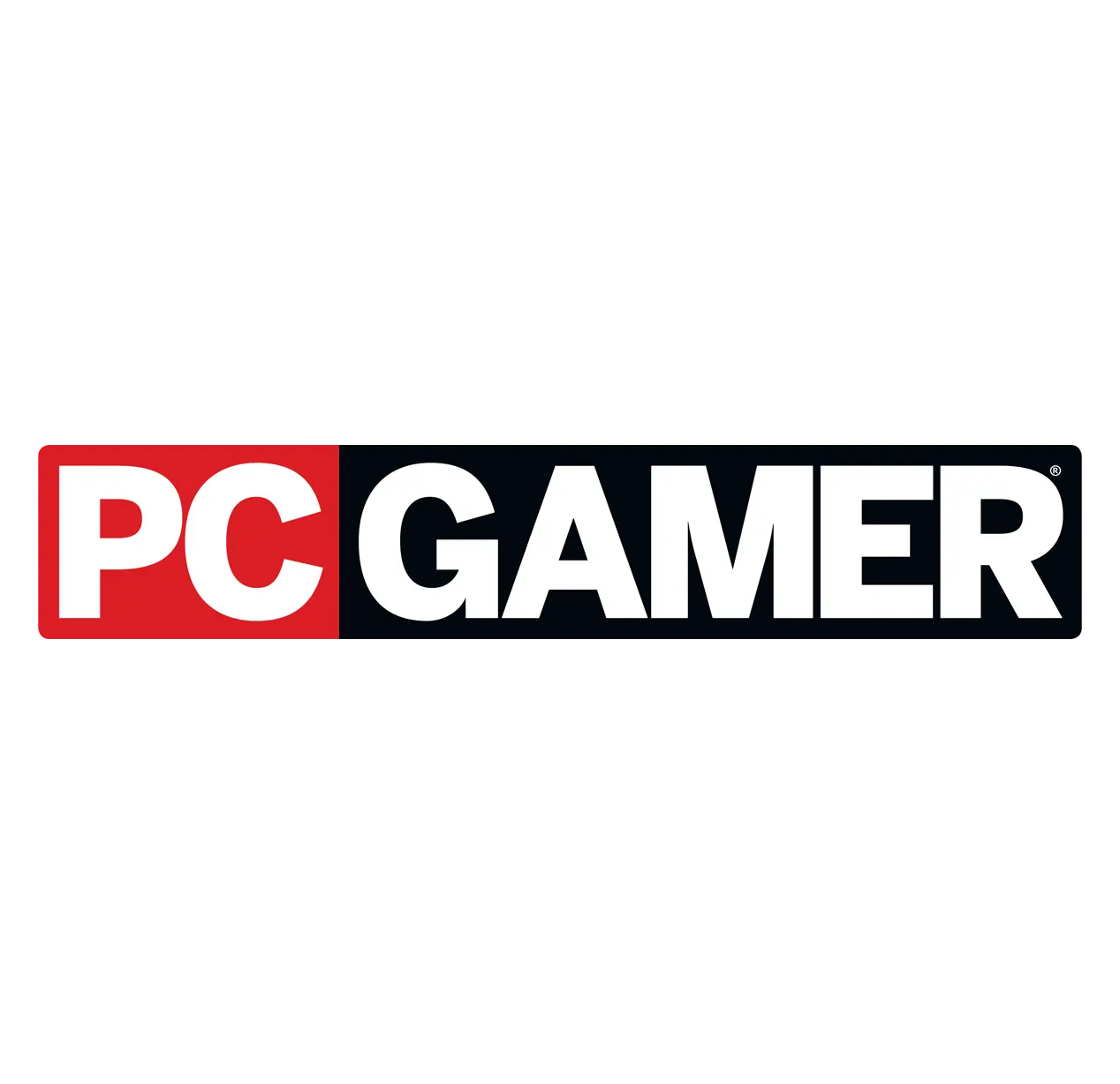 PC Gamer logo in red, white, and black