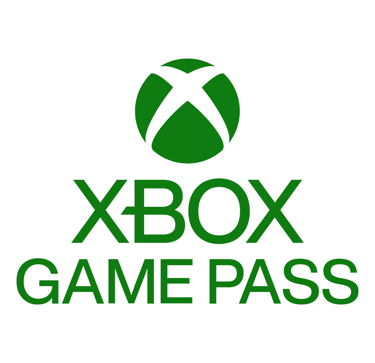 Xbox Game Pass logo in solid green