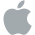 Apple Logo Silver