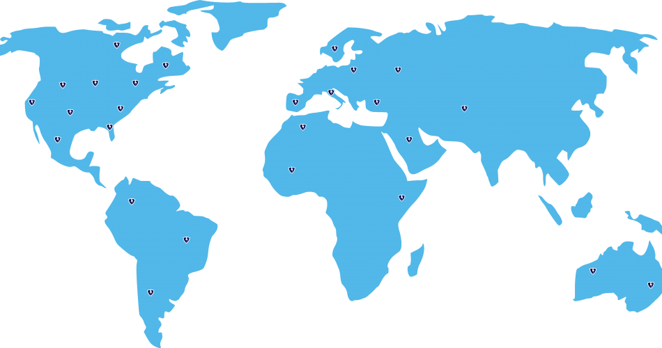 VPN Lightning Map